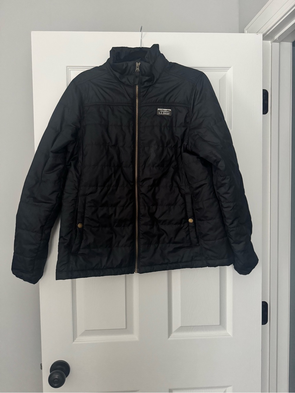 L.L. Bean Women’s Black PrimaLoft Packaway Jacket